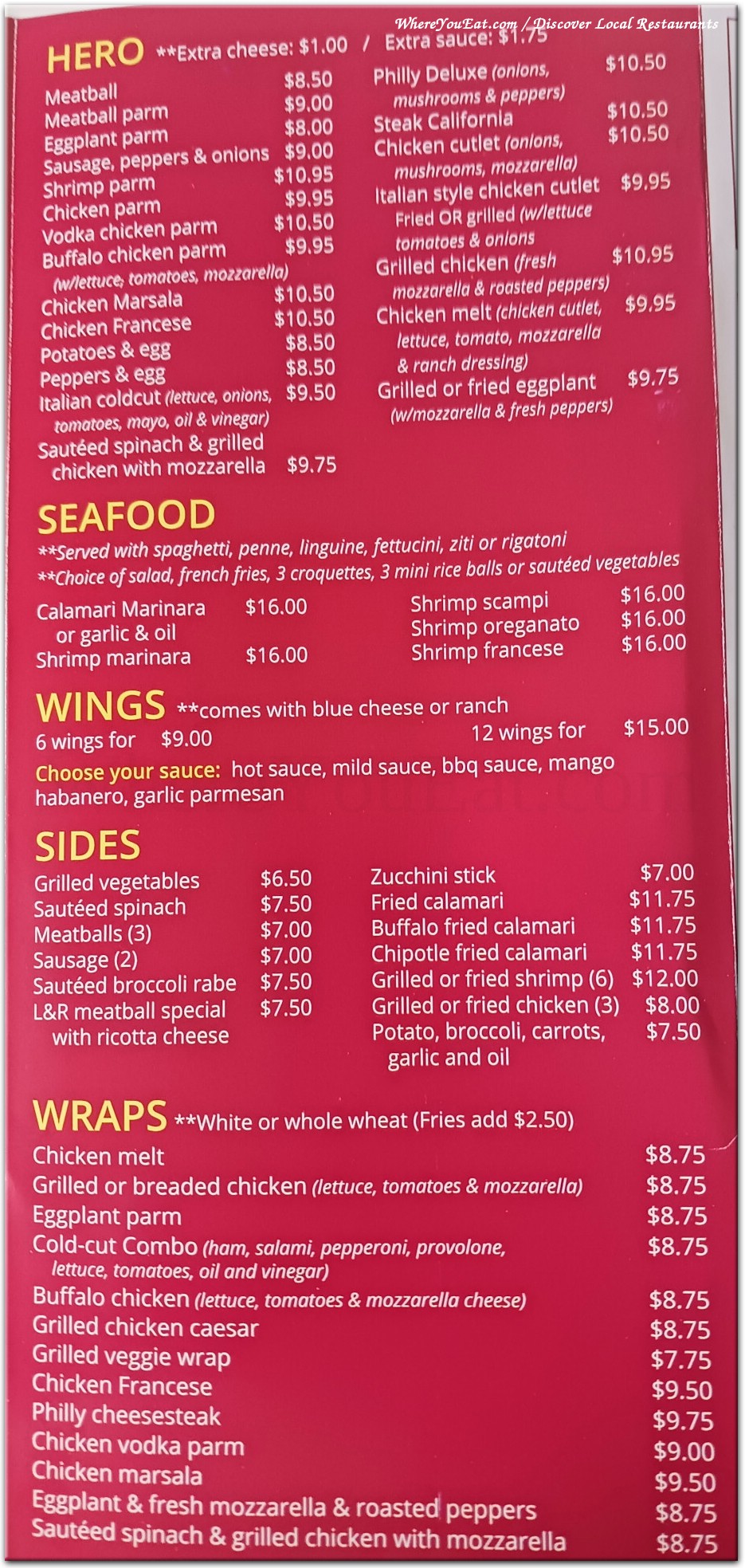 L & R Pizza in Staten Island